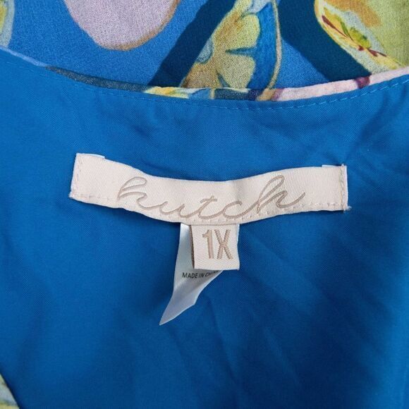 Anthropologie Hutch Summer Fruits Augusta Dress, size 1X - Picture 12 of 16